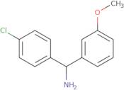 (4-Chlorophenyl)(3-methoxyphenyl)methanamine