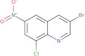 3-Bromo-8-chloro-6-nitroquinoline