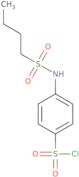 4-(Butane-1-sulfonamido)benzene-1-sulfonyl chloride