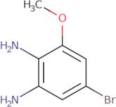 5-Bromo-3-methoxybenzene-1,2-diamine