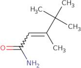 (2E)-3,4,4-trimethylpent-2-enamide