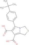 5-(4-tert-Butylphenyl)-1H,3H-pyrrolo[1,2-c][1,3]thiazole-6,7-dicarboxylic acid