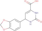 6-(1,3-Benzodioxol-5-yl)-2-oxo-1,2,3,6-tetrahydro-4-pyrimidinecarboxylic acid