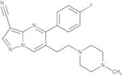 5-(4-Fluorophenyl)-6-[2-(4-methylpiperazino)ethyl]pyrazolo[1,5-a]pyrimidine-3-carbonitrile