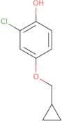 2-Chloro-4-(cyclopropylmethoxy)phenol