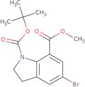 1-tert-Butyl 7-methyl 5-bromo-2,3-dihydro-1H-indole-1,7-dicarboxylate