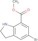 Methyl 5-bromoindoline-7-carboxylate