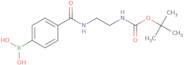 4-[(2-Aminoethyl)carbamoyl]benzeneboronic acid, N2-BOC protected