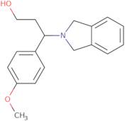 3-(2,3-Dihydro-1H-isoindol-2-yl)-3-(4-methoxyphenyl)propan-1-ol