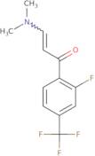 (2E)-3-(Dimethylamino)-1-[2-fluoro-4-(trifluoromethyl)phenyl]prop-2-en-1-one