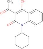 3-Acetyl-1-cyclohexyl-4-hydroxy-1,2-dihydroquinolin-2-one