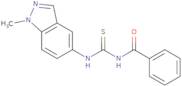 N-Benzoyl-N'-(1-methyl-1H-indazol-5-yl)thiourea