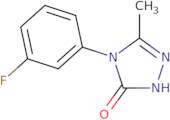 4-(3-Fluorophenyl)-3-methyl-1H-1,2,4-triazol-5-one