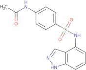 N-{4-[(1H-Indazol-4-ylamino)sulfonyl]phenyl}acetamide