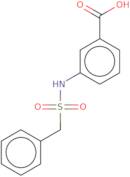 3-Phenylmethanesulfonamidobenzoic acid