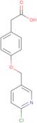 2-{4-[(6-Chloropyridin-3-yl)methoxy]phenyl}acetic acid