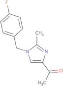 1-[1-(4-Fluorobenzyl)-2-methyl-1H-imidazol-4-yl]-1-ethanone