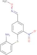 4-[(2-Aminophenyl)sulfanyl]-3-nitrobenzenecarbaldehyde o-methyloxime