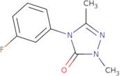 4-(3-Fluorophenyl)-2,5-dimethyl-2,4-dihydro-3H-1,2,4-triazol-3-one