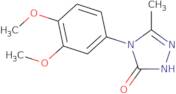 2,4-Dihydro-4-(3,4-dimethoxyphenyl)-5-methyl-3H-1,2,4-triazol-3-one