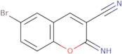 6-Bromo-2-iminocoumarin-3-carbonitrile