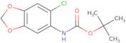 tert-Butyl N-(6-chloro-1,3-dioxaindan-5-yl)carbamate