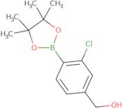 2-Chloro-4-hydroxymethylphenylboronic Acid Pinacol Ester