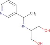 2-(1-Pyridin-3-ylethylamino)propane-1,3-diol