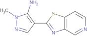 1-Methyl-4-{[1,3]thiazolo[4,5-c]pyridin-2-yl}-1H-pyrazol-5-amine