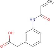 2-[3-(Prop-2-enamido)phenyl]acetic acid