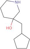 3-(Cyclopentylmethyl)piperidin-3-ol