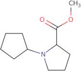 Methyl 1-cyclopentylpyrrolidine-2-carboxylate