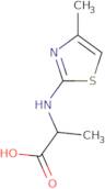 2-[(4-Methyl-1,3-thiazol-2-yl)amino]propanoic acid