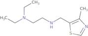 [2-(Diethylamino)ethyl][(4-methyl-1,3-thiazol-5-yl)methyl]amine