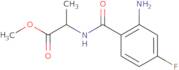 Methyl 2-[(2-amino-4-fluorophenyl)formamido]propanoate