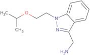 {1-[2-(Propan-2-yloxy)ethyl]-1H-indazol-3-yl}methanamine