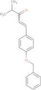 (E)-1-(4-(Benzyloxy)phenyl)-4-methylpent-1-en-3-one