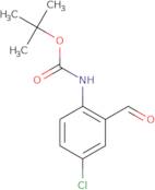 tert-butyl N-(4-chloro-2-formylphenyl)carbamate