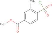 Methyl 4-(chlorosulfonyl)-3-methylbenzoate