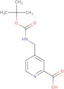 4-[(tert-Butoxycarbonylamino)methyl]pyridine-2-carboxylic acid