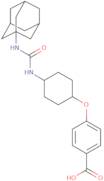 4-(((trans-4-(3-(Adamantan-1-yl)ureido)cyclohexyl)oxy)benzoic acid