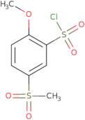 5-Methanesulfonyl-2-methoxybenzene-1-sulfonyl chloride