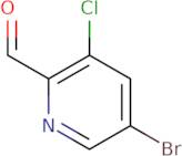 5-bromo-3-chloropyridine-2-carbaldehyde