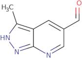 3-Methyl-1H-pyrazolo[3,4-b]pyridine-5-carbaldehyde