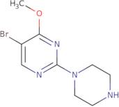 5-Bromo-4-methoxy-2-(piperazin-1-yl)pyrimidine