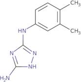 3-Amino-5-(3,4-dimethylphenylamino)-1H-1,2,4-triazole