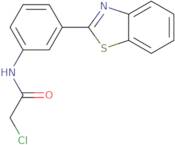 N-(3-(Benzo[D]thiazol-2-yl)phenyl)-2-chloroacetamide