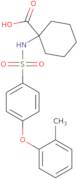 1-((4-(o-Tolyloxy)phenyl)sulfonamido)cyclohexane-1-carboxylic acid