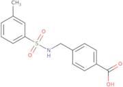 4-(((3-Methylphenyl)sulfonamido)methyl)benzoic acid