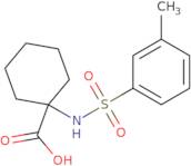 1-((3-Methylphenyl)sulfonamido)cyclohexane-1-carboxylic acid